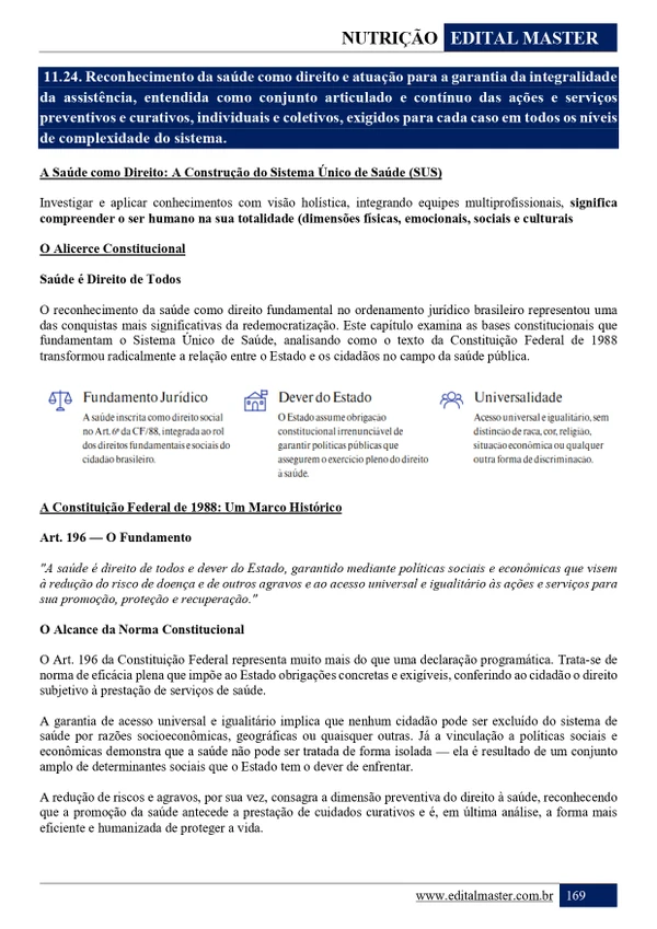 Nutrição ENARE 2026/2027