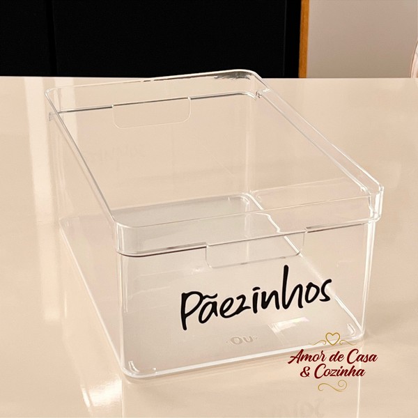 ORGANIZADOR CLEAR 30x20x13 PERSONALIZE