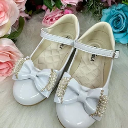 Sapatilha Flor Di Mila - Branca com Pérolas