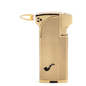 Isqueiro Jobon - Dourado Mod. 2 (Maçarico e Chama Normal)