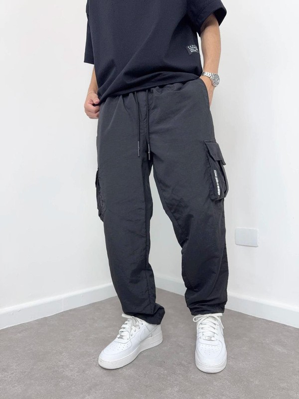 Calça Cargo Tactel Premium Brothers Preta