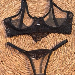 CONJUNTO MIRELLA TULE COM RENDA