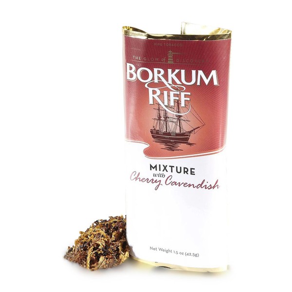 Fumo para Cachimbo Borkum Riff Cherry - Pct (42,5g)