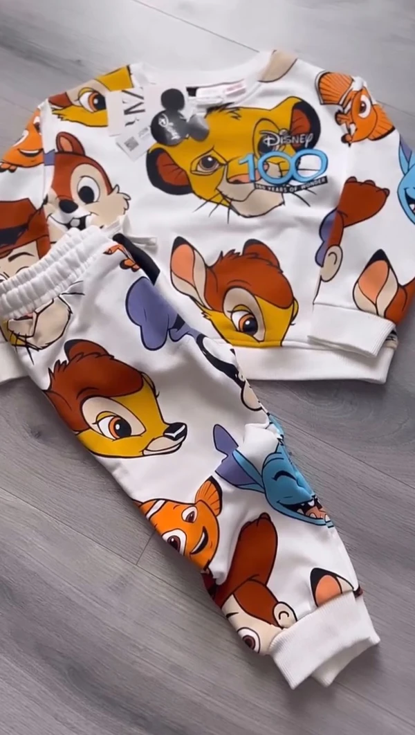 Conjunto De Moletom - Disney Personagens 