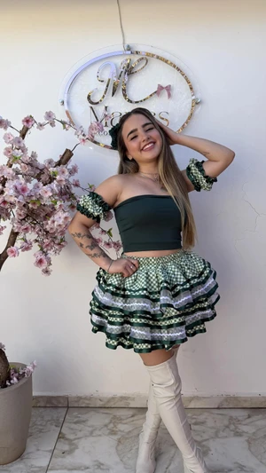 Conjunto Junino - Pistache