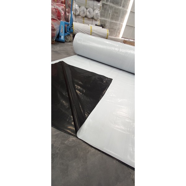 Lona Preta E Branca Dupla Face 200 micras 6x5m