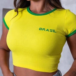 Cropped Aura Brasil