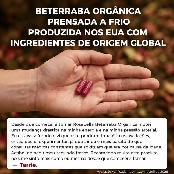 Cápsulas de Beterraba Olavita