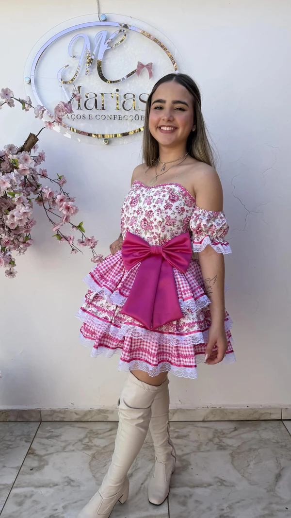 Vestido Junino - Dália