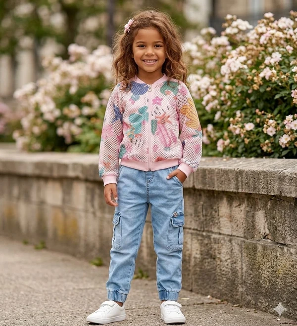 CONJUNTO JAQUETA REDINHA E CALÇA JEANS MON SUCRE - 17006