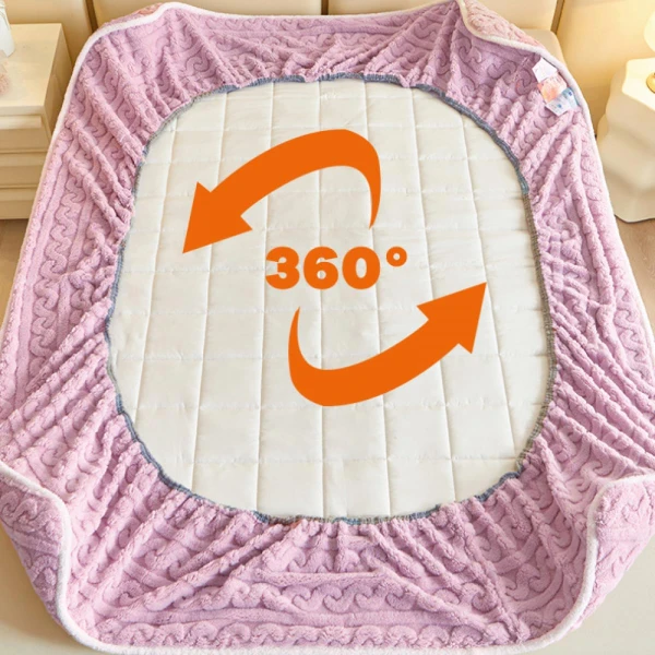 Lençol com Elástico em Veludo Premium