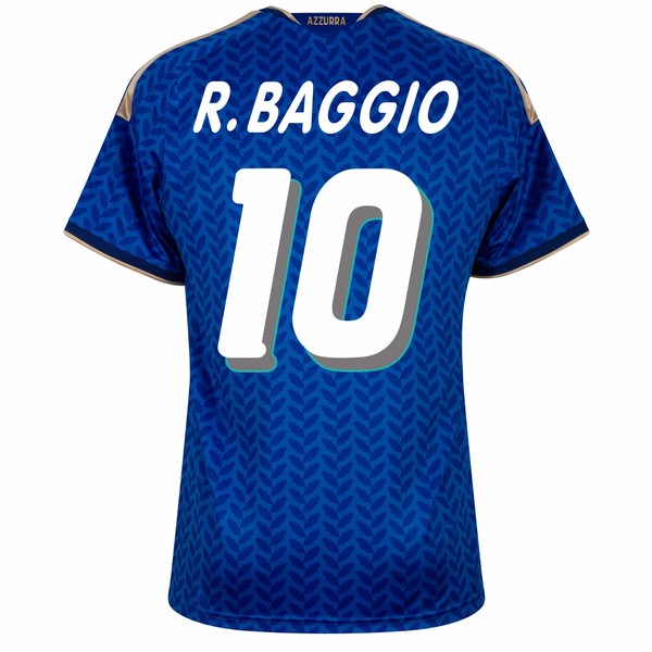 Camisa Seleção Itália Home 2026/27 R.Baggio 10 (Personalização Retro)