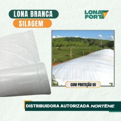 Lona Dupla Face Preta E Branca 6x15 200 micras