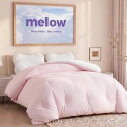 Edredom Mellow Marshmellow Full/Queen - Extra Fofinho com Recheio Duplo Alternativo ao Pluma, Equilibrado para Todas as Estações, Tecido Oeko-TEX Classe I, Costura em Caixa, Lavável à Máquina