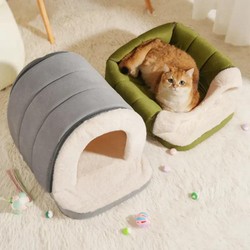 [ÚLTIMAS UNIDADES] Cama Ortopédica Caverna - Escadinha Pet + Pelúcia de BRINDE