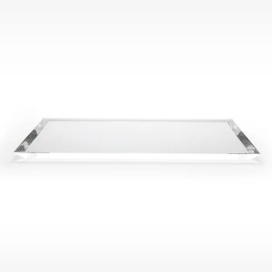 Bandeja de Acrílico Diamantada 24x12x1,5cm