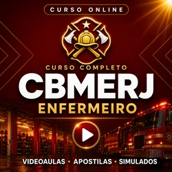 Curso Enfermeiro/PSS Bombeiros RJ | Videoaulas + Apostilas + Simulados