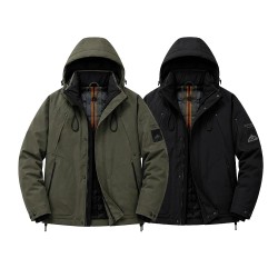 [LEVE 2 PAGUE 1] Jaqueta Masculina Valkor com Forro Térmico +3BRINDES: Relógio, Cinto e Carteira