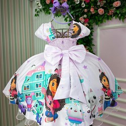 Vestido Temático - A Casa Mágica da Gabi 