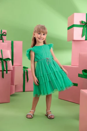 VESTIDO CELEBRATION NATAL PETIT CHERIE VERDE - 23316-23554 