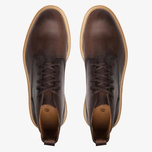 Bota Masculina Malaga Marrom Tratorada 