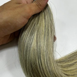 Cabelo Vietnamita Loiro Mesclado 55cm - 100gr