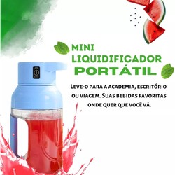 Liquidificador Espremedor Elétrico de Suco Portátil