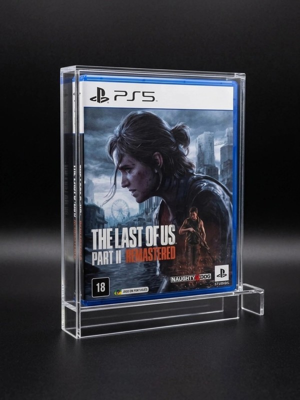 Case Acrílica Premium para Jogos de PlayStation 5