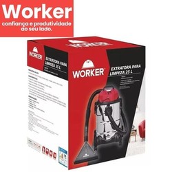 Extratora e Aspirador de Pó 1400W com Tanque Inox 127V/220V + 8 Acessórios Worker
