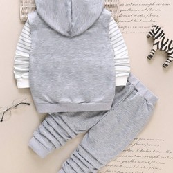 Conjunto Moletom Bear Cinza