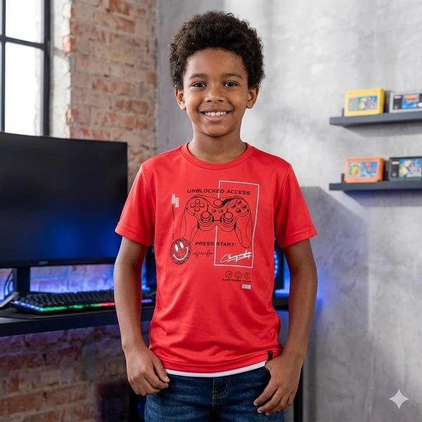 CAMISETA MASCULINA 47958 PULLA BULLA VERMELHO