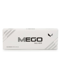 Cigarro Mego Super Slim Silver - Pacote com 10