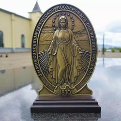Medalha Milagrosa Adorno para Trazer Bençãos Nossa Senhora das Gracas