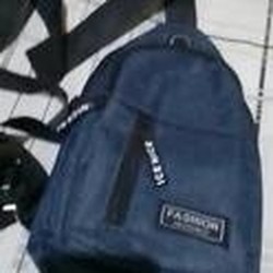 Mochila masculina bolsa impermeável de ombro pequena enviar cor aleatória
