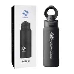 Garrafa Térmica De Aço Inoxidável Com Suporte para Telefone 950ml