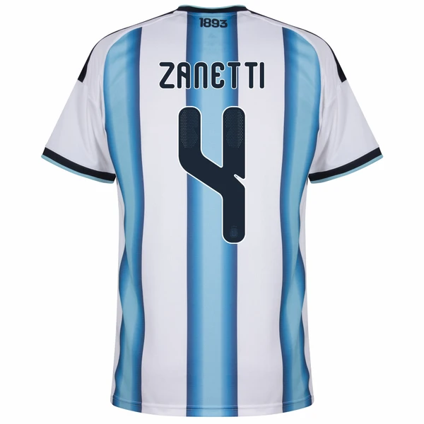 Camisa Seleção Argentina Home 2026/27 Zanetti 4