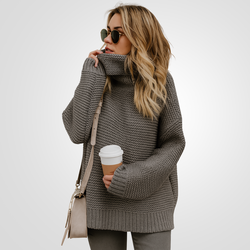 Suéter Feminino Oversized de Tricot