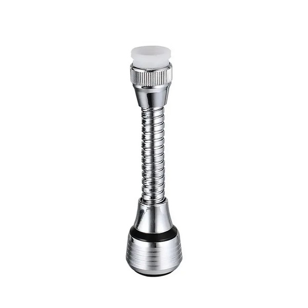 Torneira de cozinha de aço inoxidável, dispositivo de economia de água, alongamento rotativo, à prova de respingos, extensor de spray, borbulhador