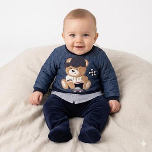 MACACAO MATELASSE/PLUSH MARTIM UPI ULI AZUL - 0736