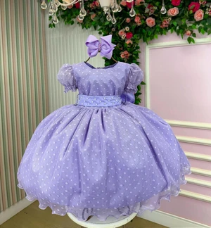 Vestido Luxo - Bolinhas 