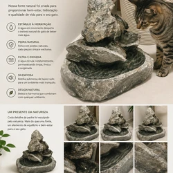 Fonte Natural para Gatos
