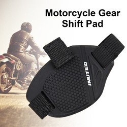 Almofada de mudança de motocicleta capa protetora de borracha ajustável shifter escudo anti deslizamento almofada sapato capa proteção de sapato da motocicleta
