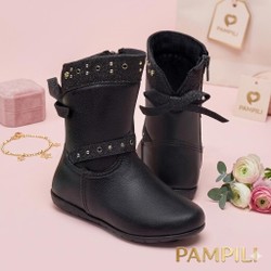 BOTA INFANTIL PAMPILI JUJUBA PRETO SINT 367119 