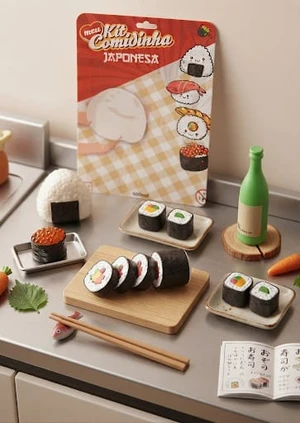KIT COMIDINHA JAPONESA