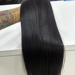 Cabelo Vietnamita Castanho Esc. Liso - 55cm (100g)