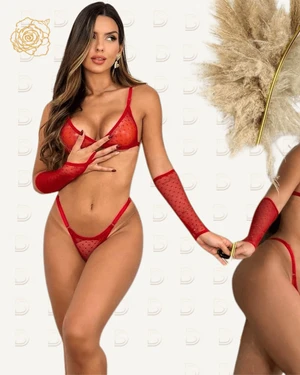 CONJUNTO LOLYTA 3 PEÇAS COM LUVAS