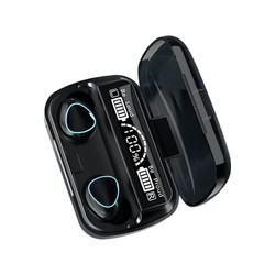 Fones de ouvido Bluetooth sem fio M10Fones de ouvido para esportes ao ar livre com tela de carregamento Fones de ouvido de controle de toque para Muisc