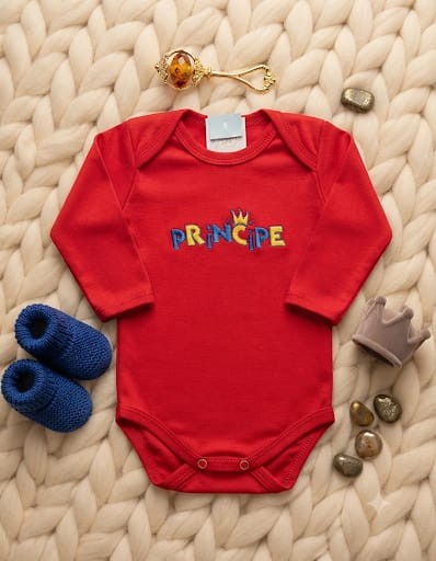 BODY PRINCIPE YUKS 20687 VERMELHO