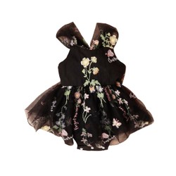 Vestido Tule Jardim Encantado