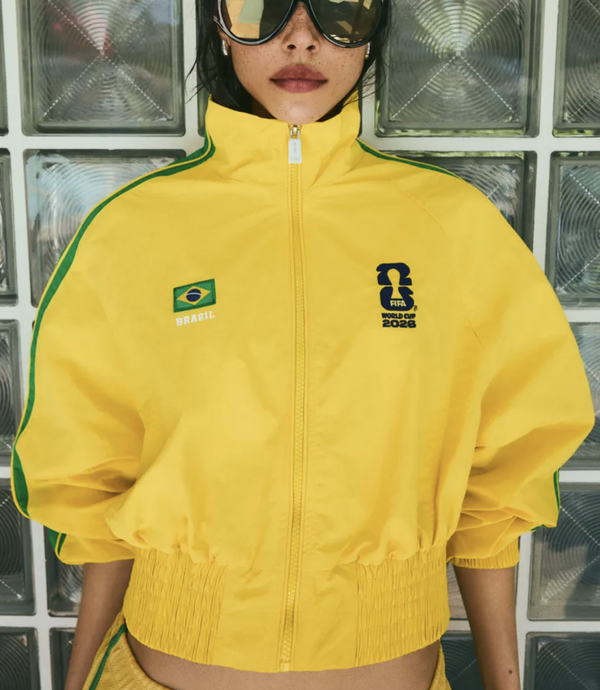 Jaqueta de nylon Brasil FIFA WORLD CUP